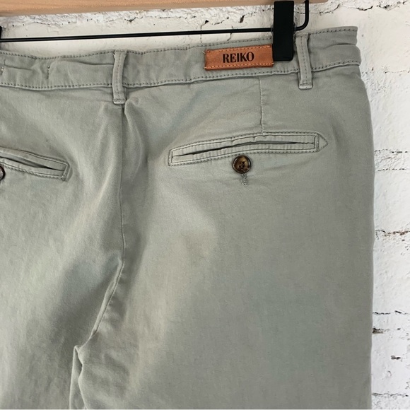 Reiko Sandy Straight Leg Chino Trouser Pants 30 - Picture 4 of 9